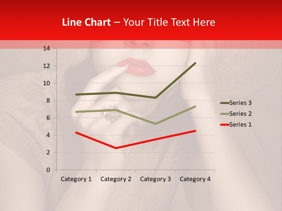 Woman Beautiful Hand PowerPoint Template