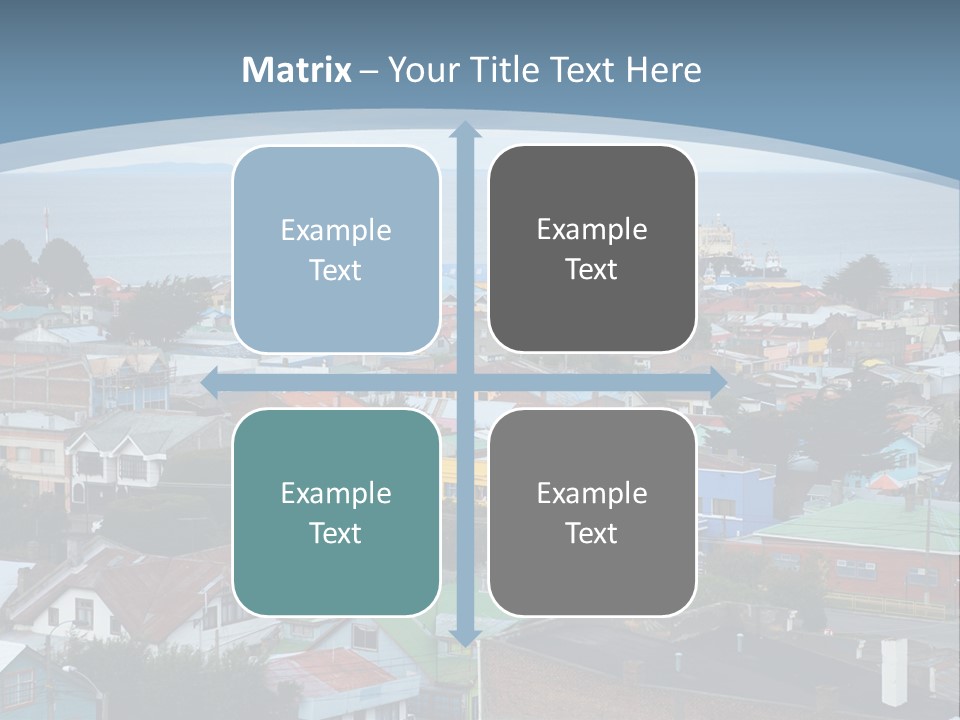 Urban Water Destination PowerPoint Template