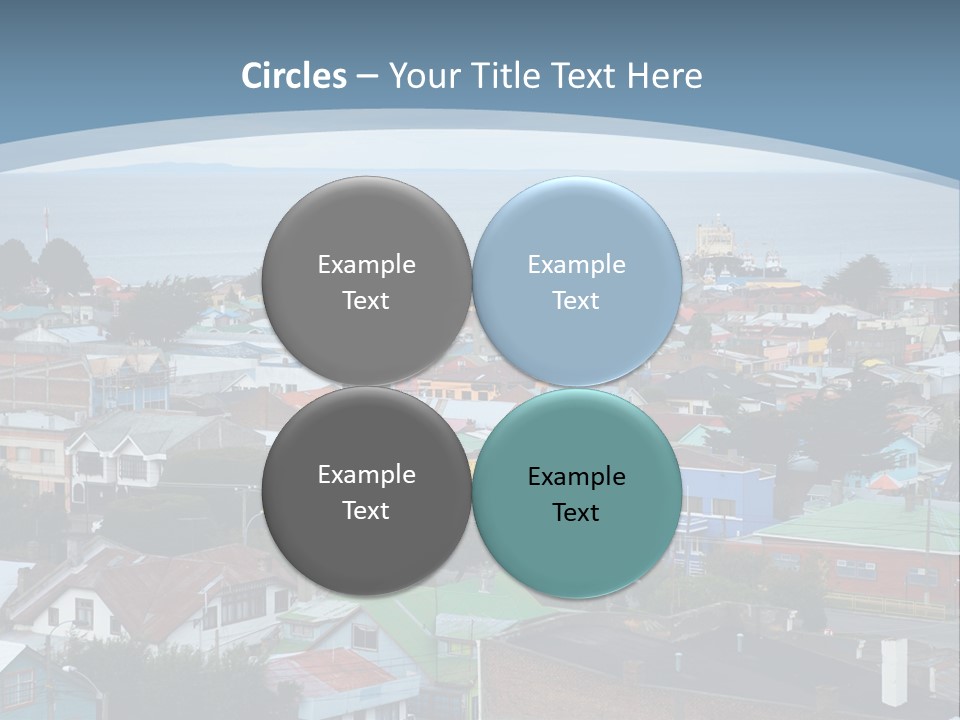 Urban Water Destination PowerPoint Template