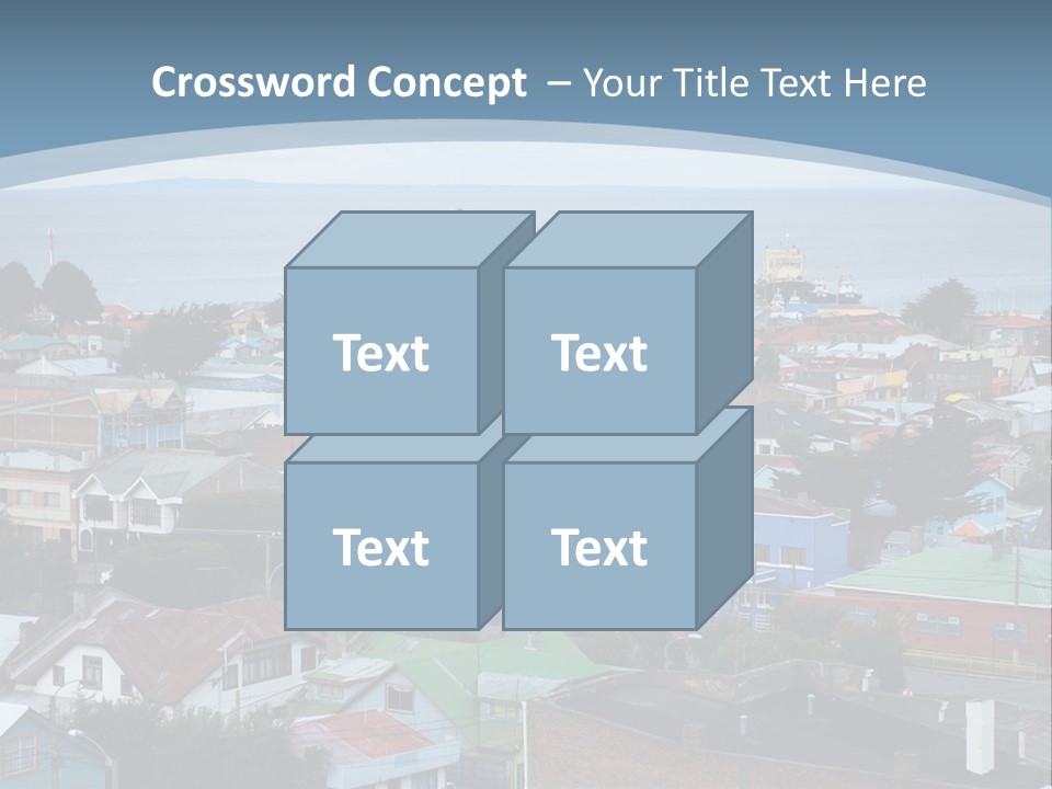 Urban Water Destination PowerPoint Template