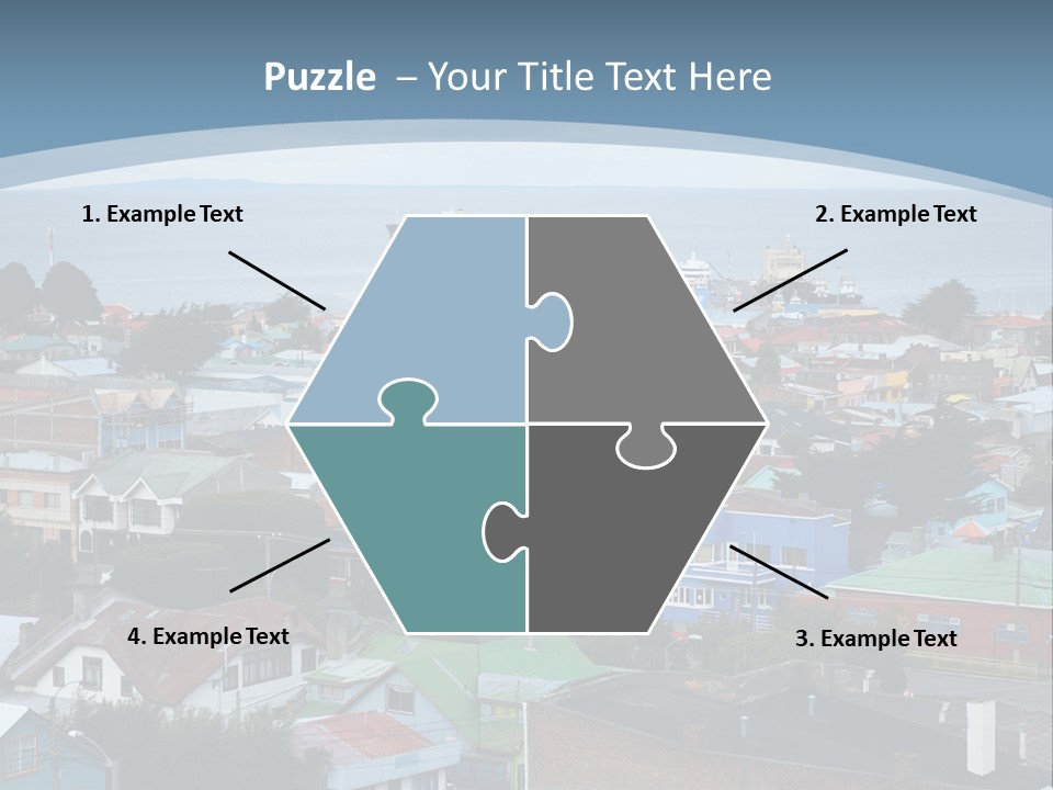 Urban Water Destination PowerPoint Template