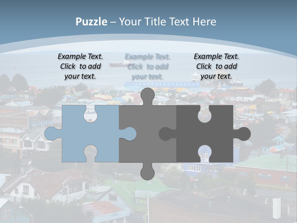 Urban Water Destination PowerPoint Template