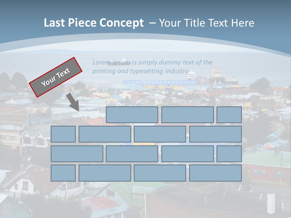 Urban Water Destination PowerPoint Template