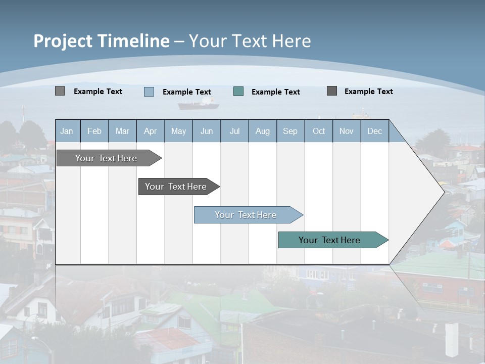 Urban Water Destination PowerPoint Template