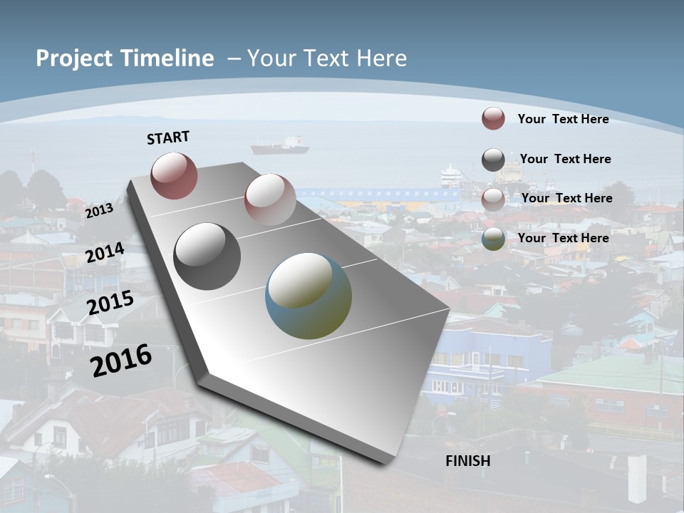 Urban Water Destination PowerPoint Template