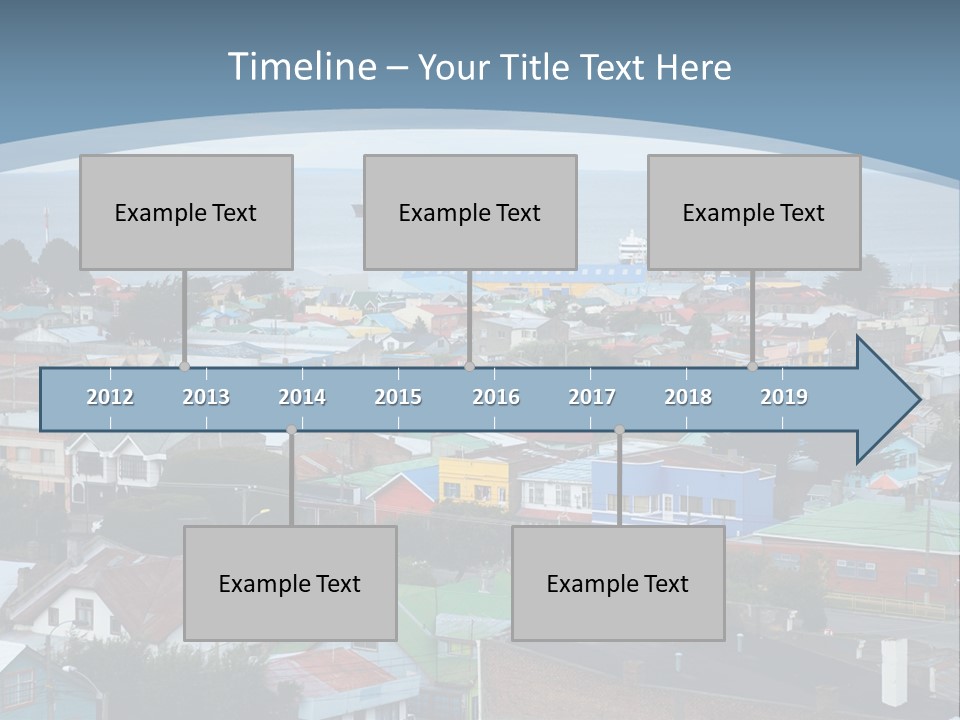 Urban Water Destination PowerPoint Template