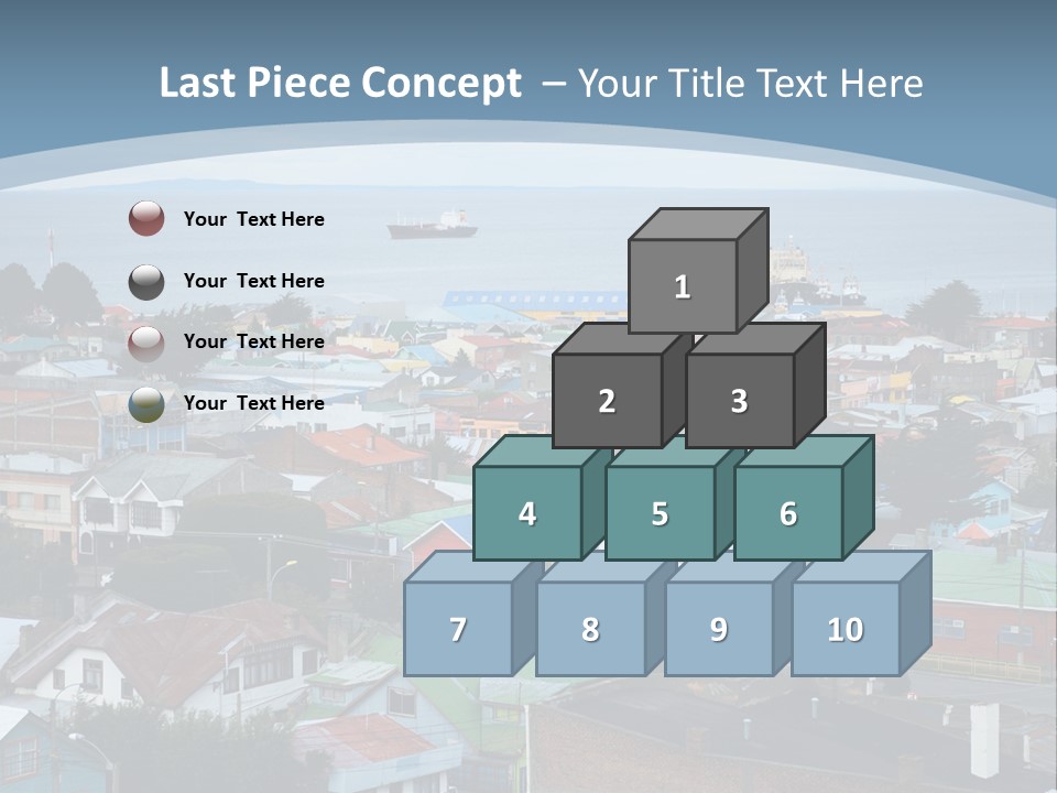 Urban Water Destination PowerPoint Template