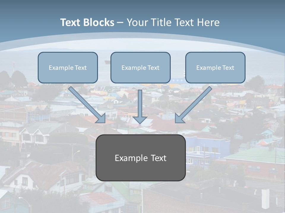 Urban Water Destination PowerPoint Template