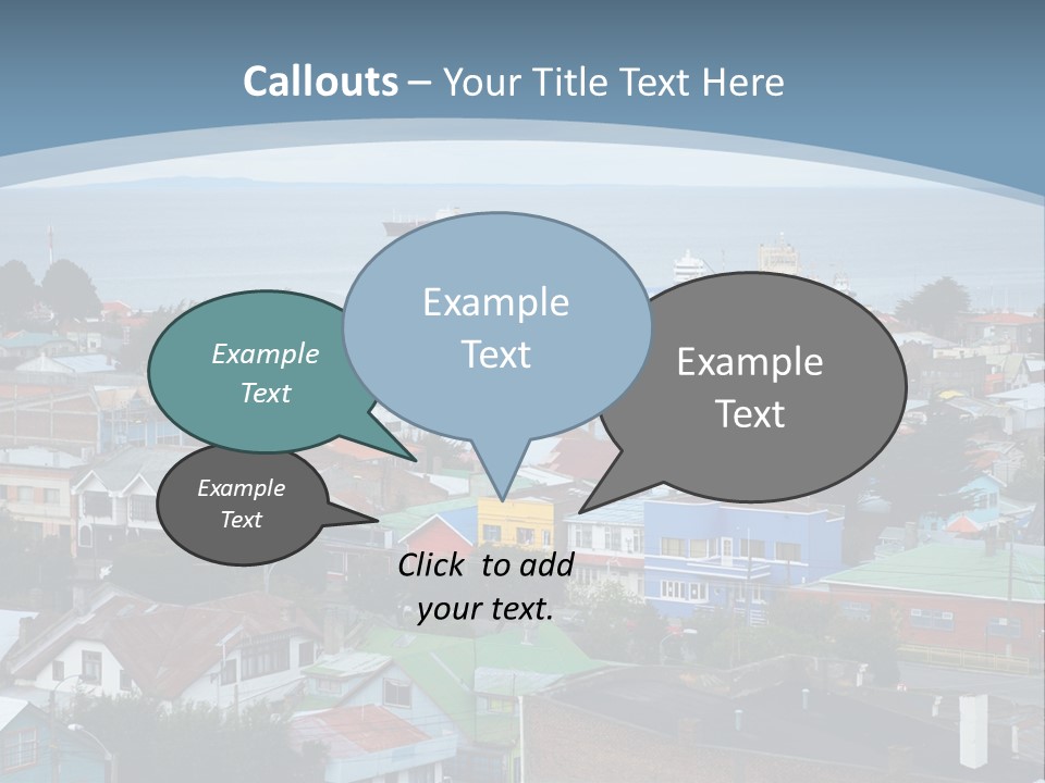 Urban Water Destination PowerPoint Template