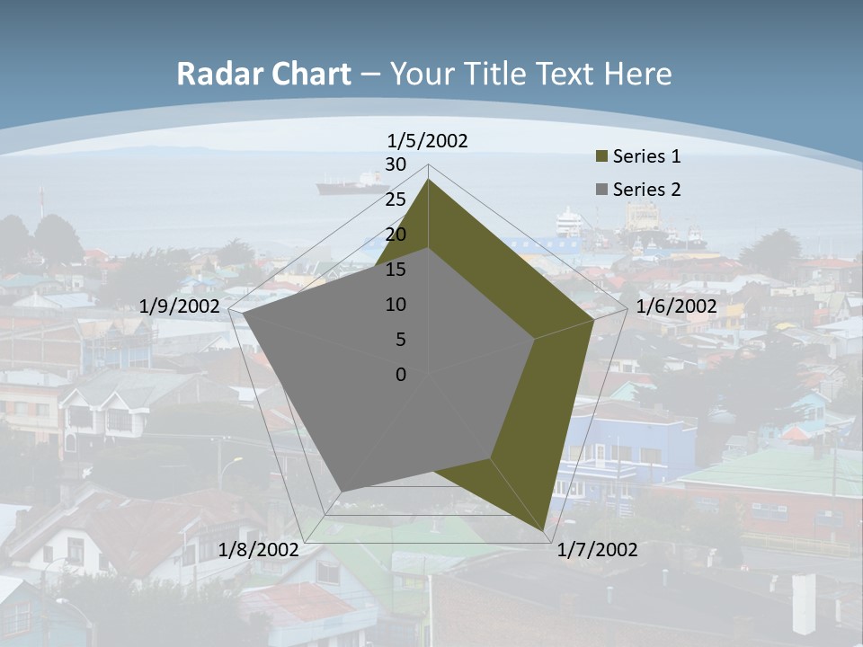 Urban Water Destination PowerPoint Template