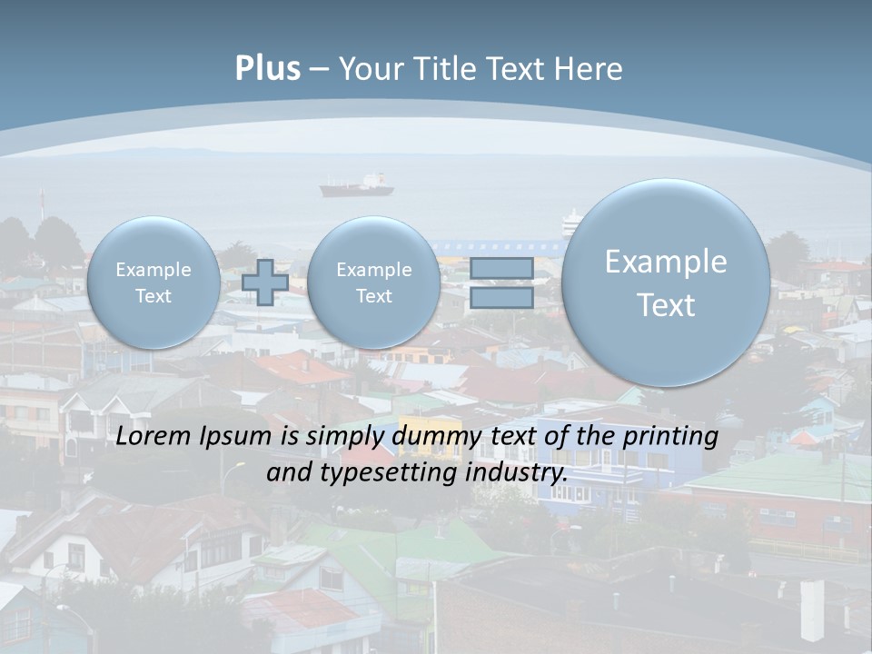 Urban Water Destination PowerPoint Template