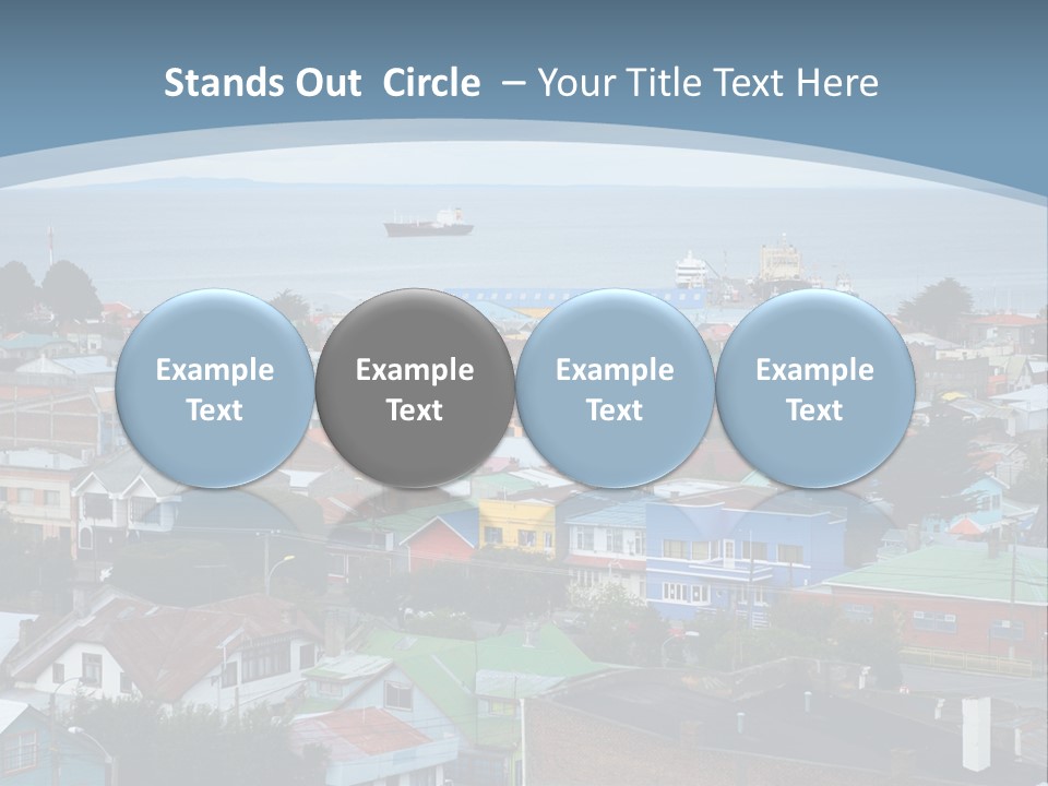 Urban Water Destination PowerPoint Template