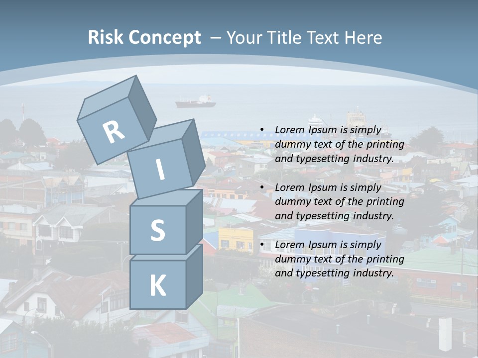 Urban Water Destination PowerPoint Template