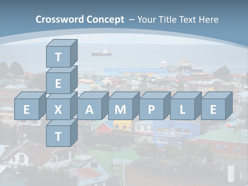 Urban Water Destination PowerPoint Template