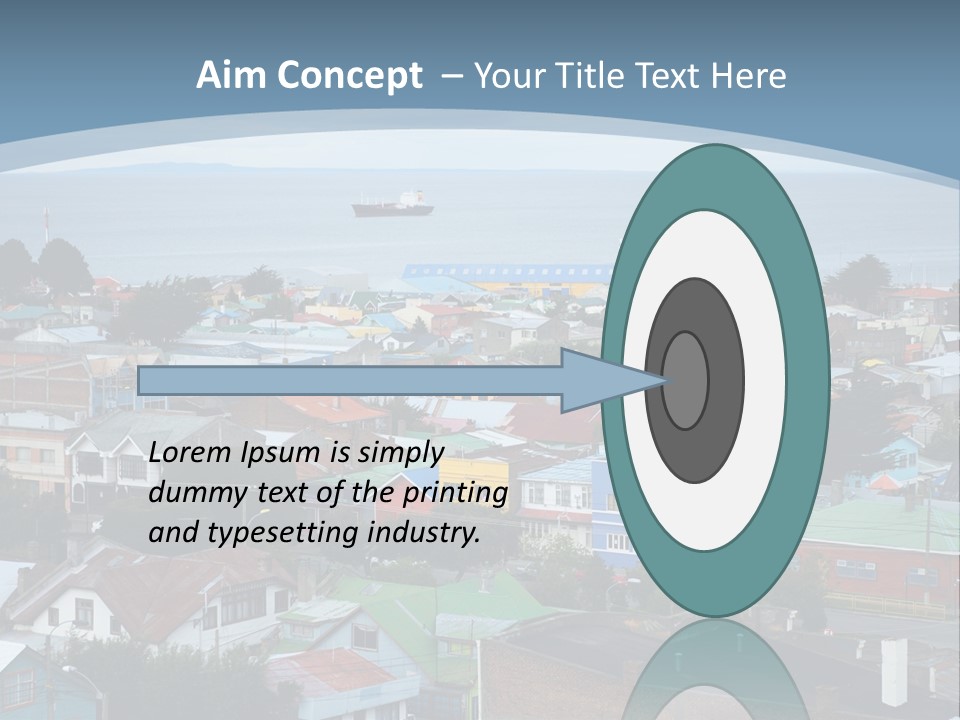 Urban Water Destination PowerPoint Template