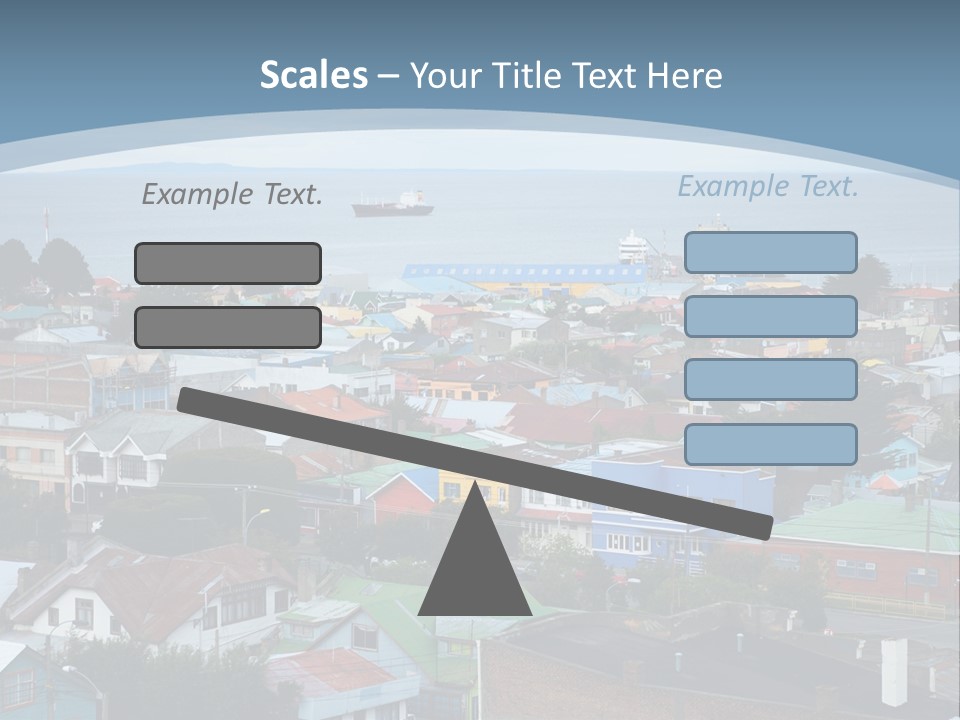 Urban Water Destination PowerPoint Template