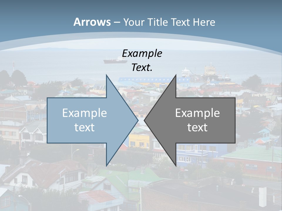 Urban Water Destination PowerPoint Template