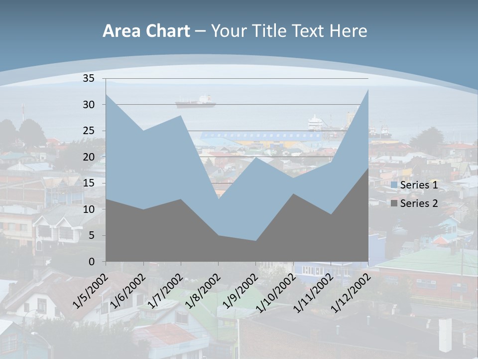 Urban Water Destination PowerPoint Template