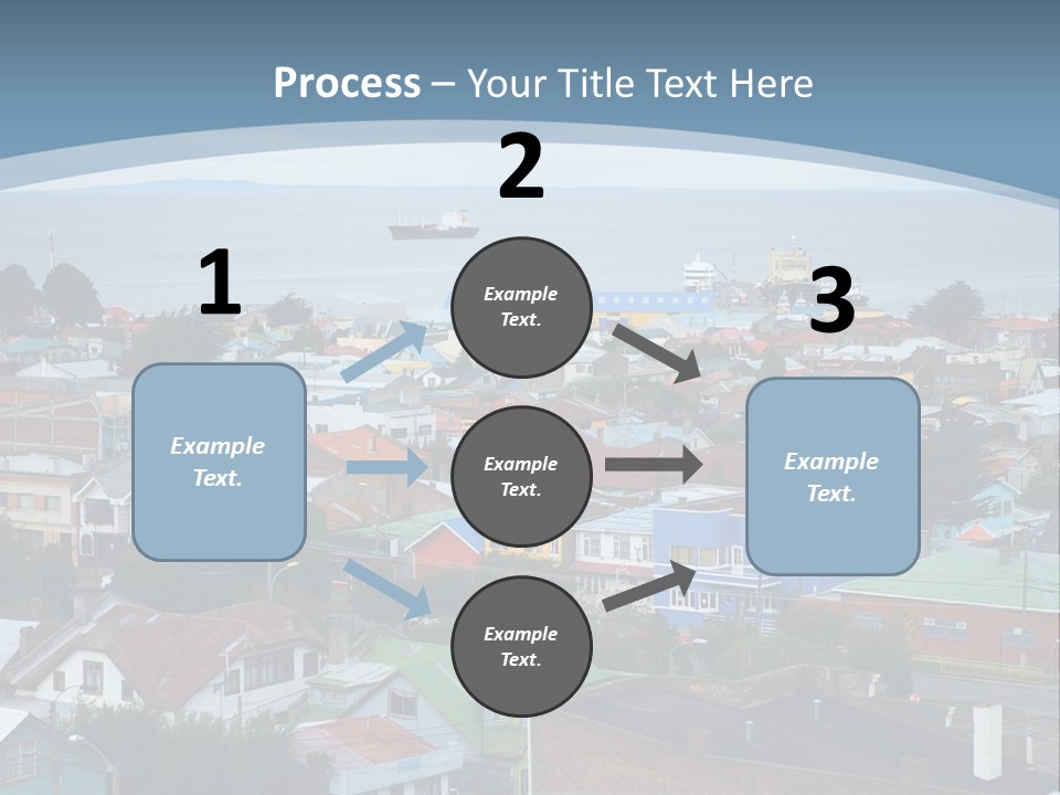 Urban Water Destination PowerPoint Template