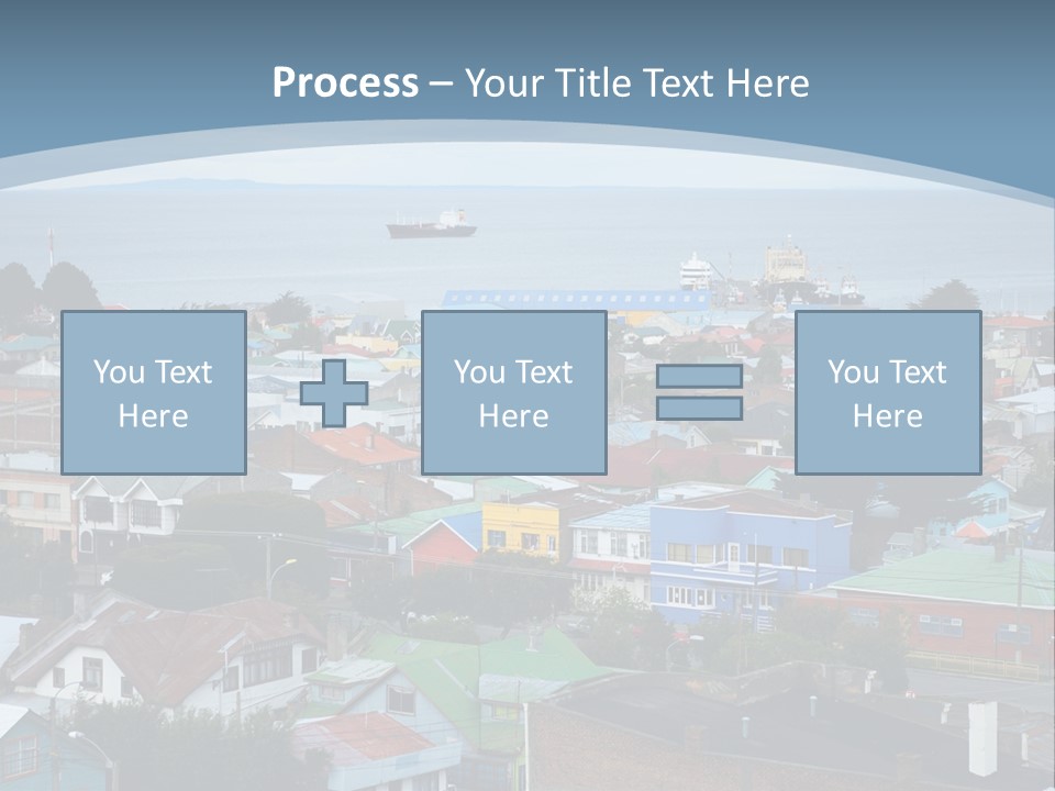 Urban Water Destination PowerPoint Template