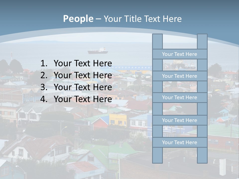 Urban Water Destination PowerPoint Template