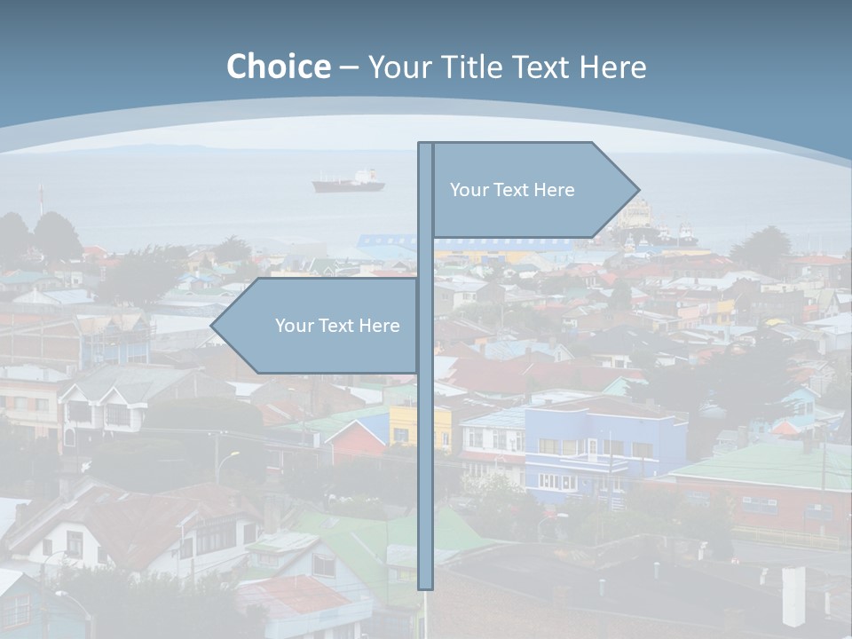 Urban Water Destination PowerPoint Template