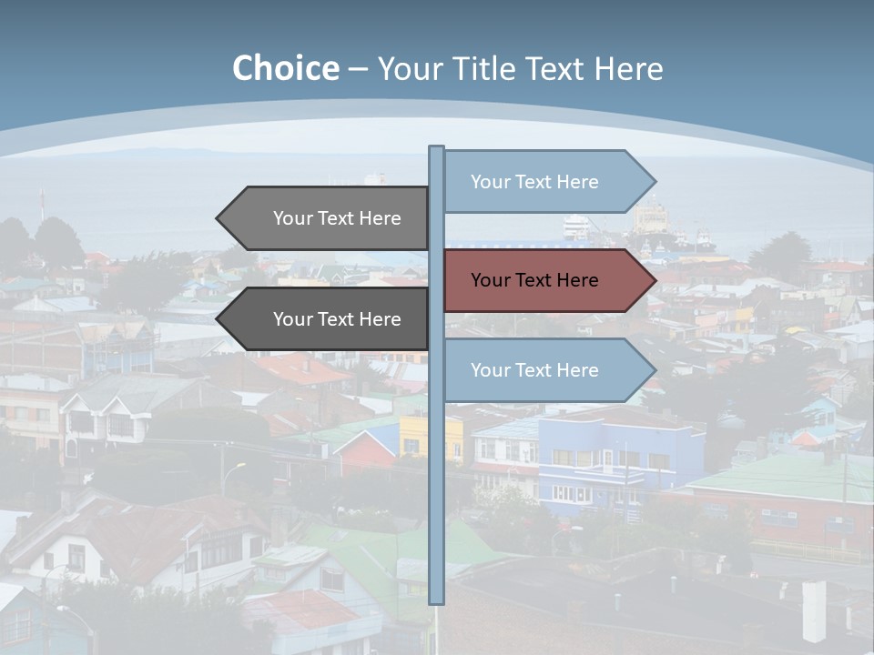 Urban Water Destination PowerPoint Template