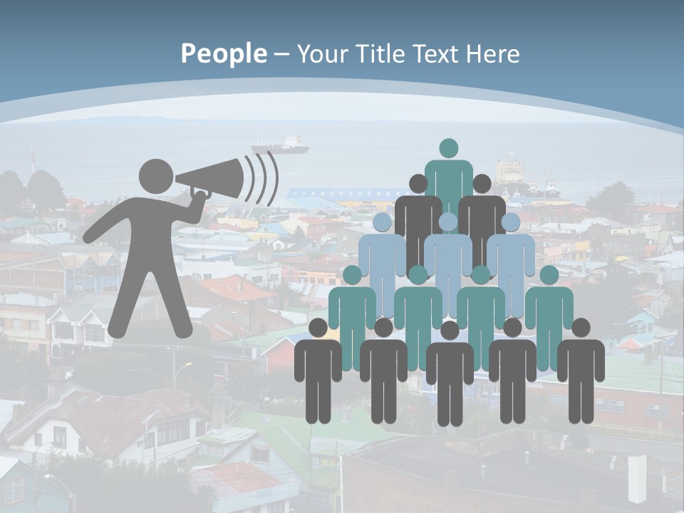 Urban Water Destination PowerPoint Template