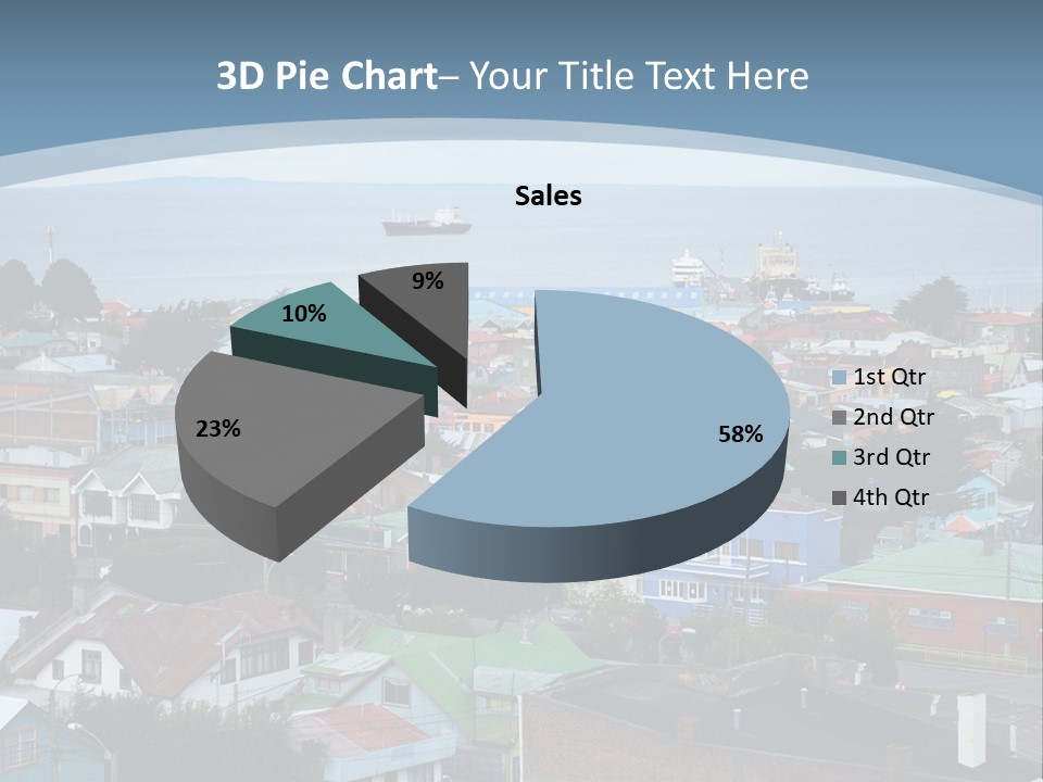 Urban Water Destination PowerPoint Template