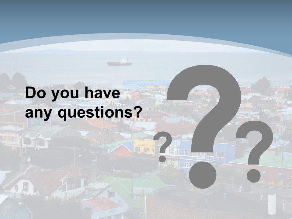 Urban Water Destination PowerPoint Template