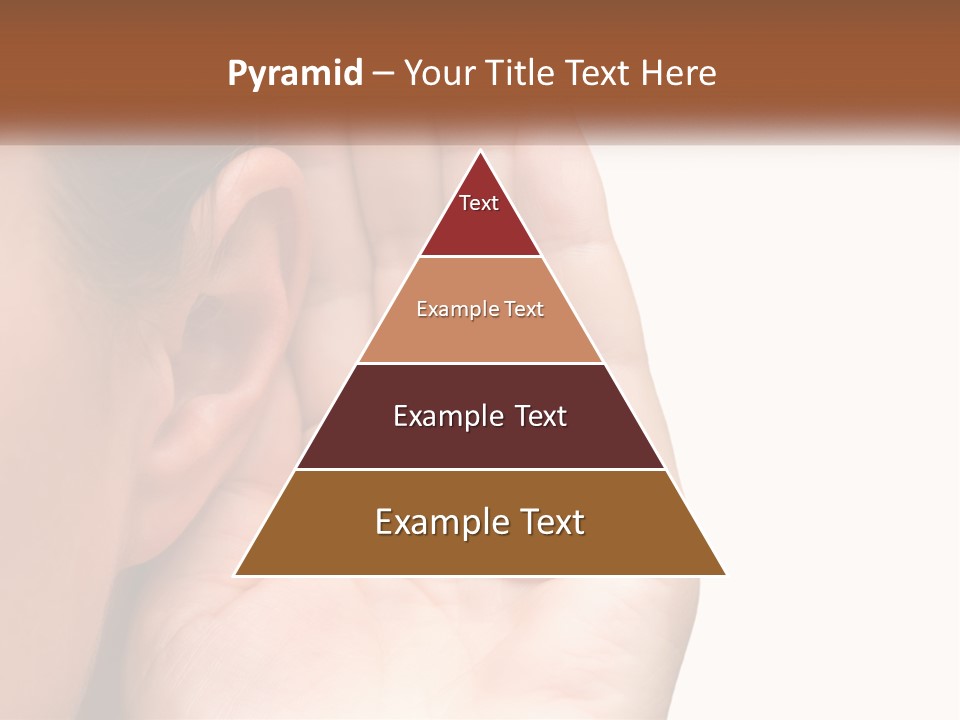 White Hand Young PowerPoint Template