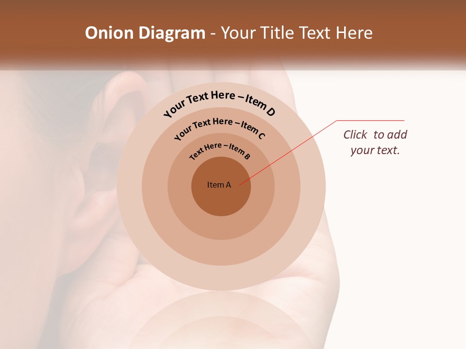 White Hand Young PowerPoint Template