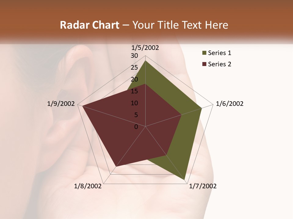 White Hand Young PowerPoint Template