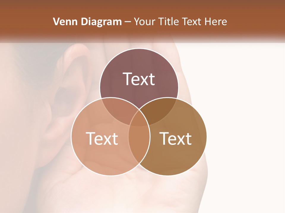 White Hand Young PowerPoint Template