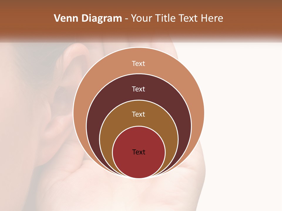 White Hand Young PowerPoint Template