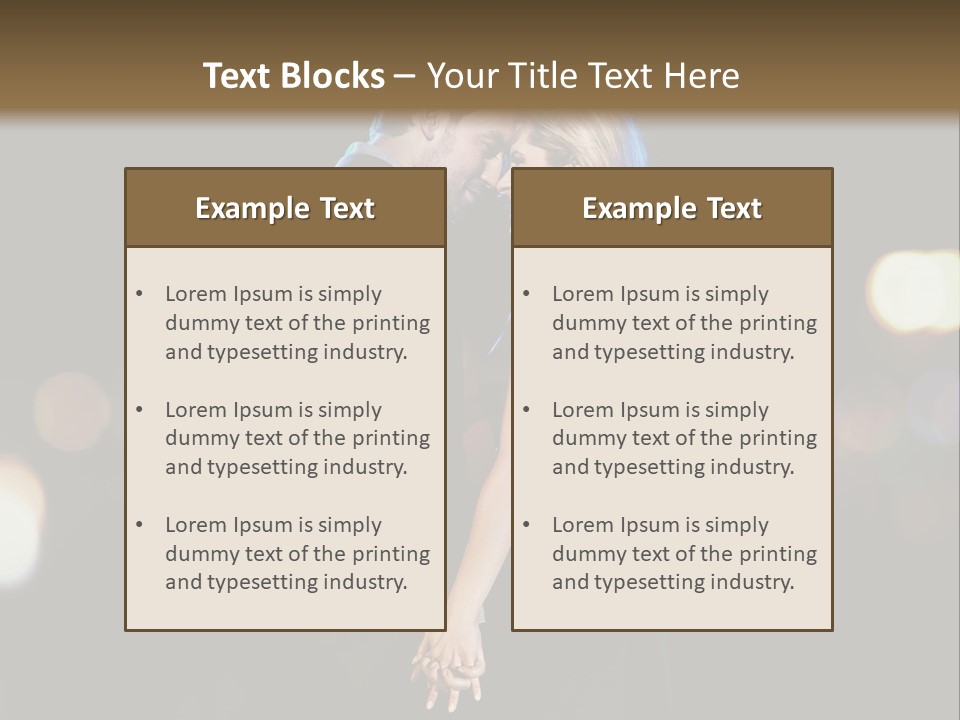 Fun Female Relationship PowerPoint Template
