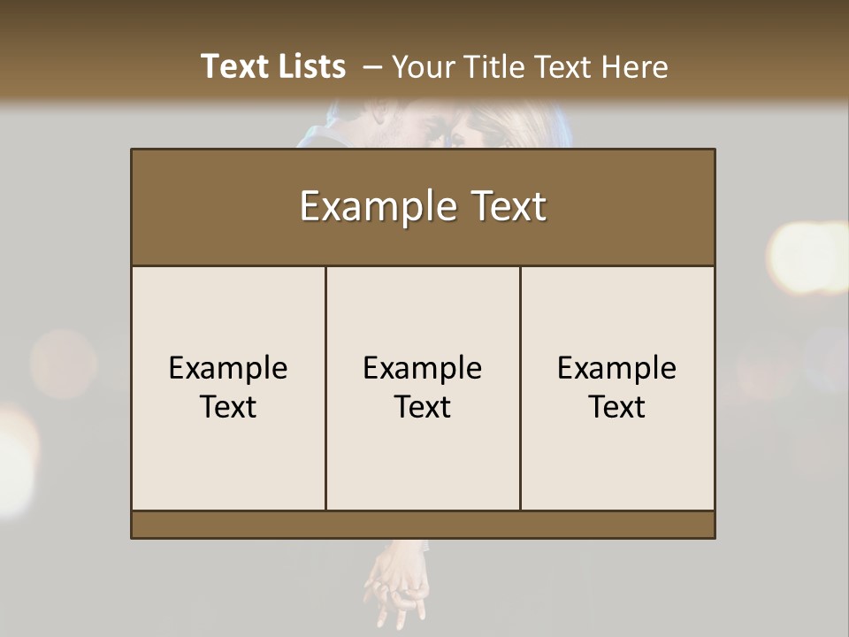 Fun Female Relationship PowerPoint Template