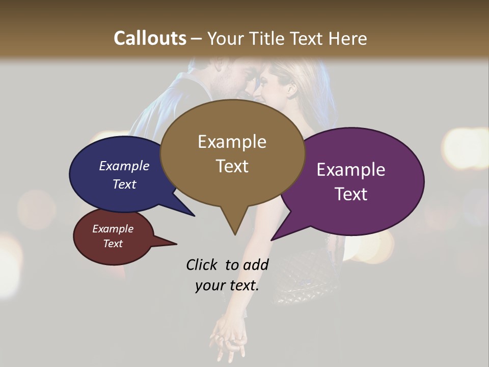 Fun Female Relationship PowerPoint Template