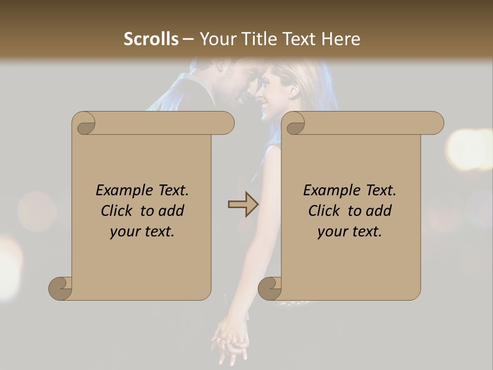 Fun Female Relationship PowerPoint Template