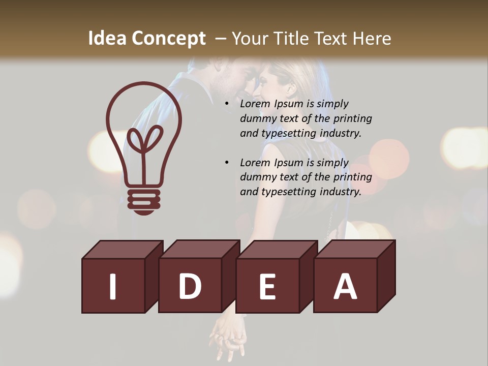 Fun Female Relationship PowerPoint Template