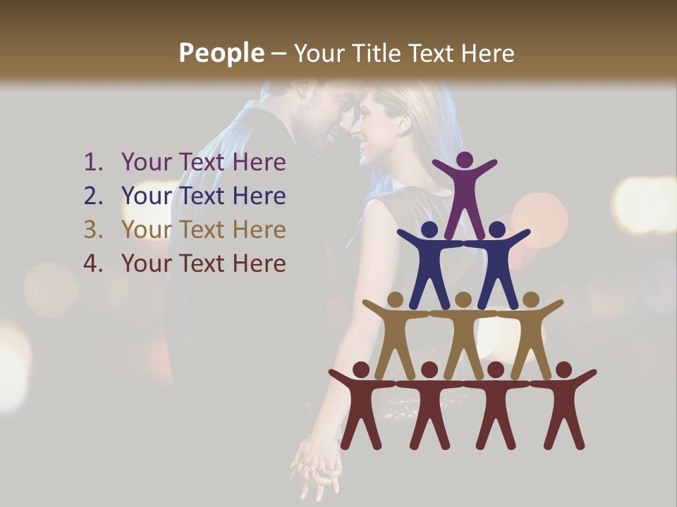 Fun Female Relationship PowerPoint Template