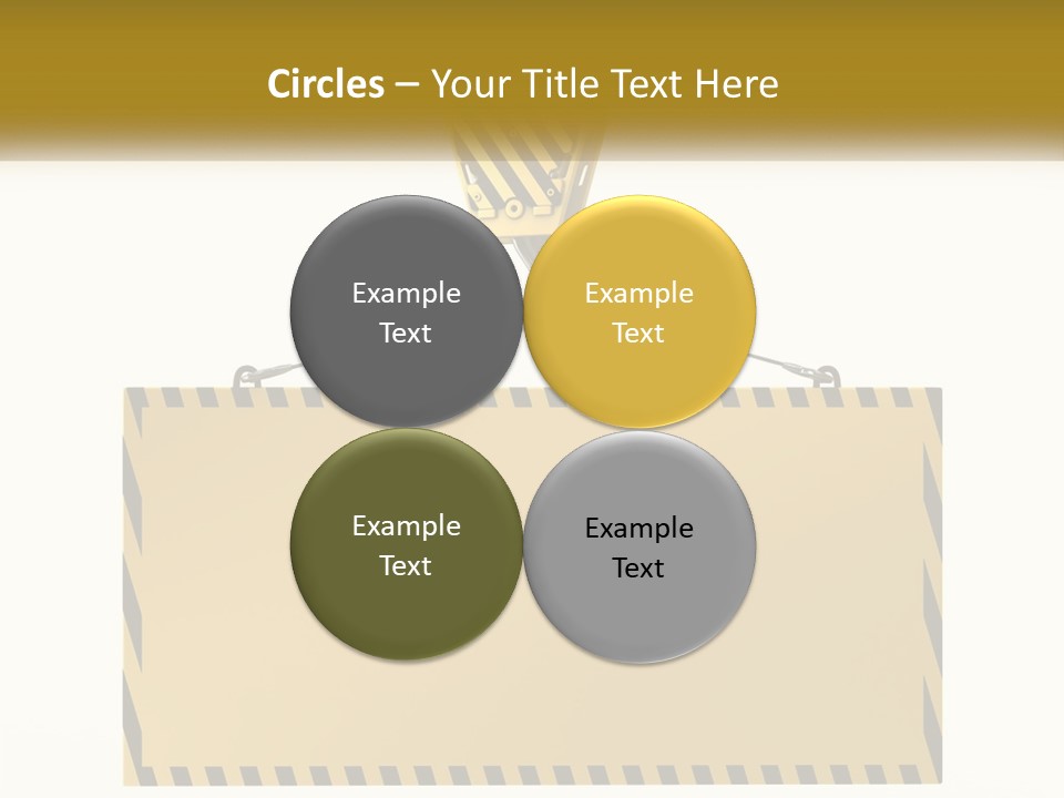 Construction Clear Yellow PowerPoint Template