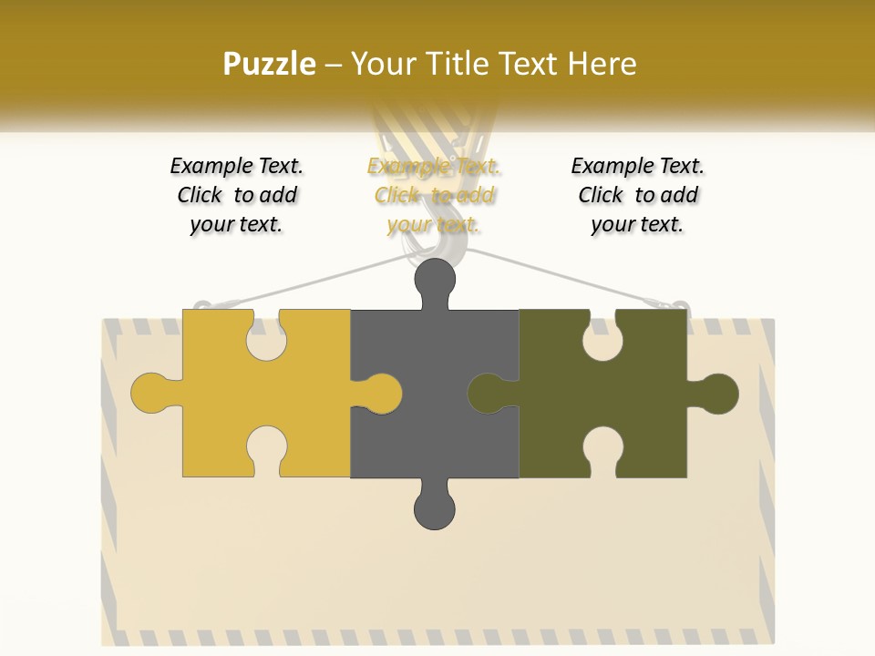 Construction Clear Yellow PowerPoint Template