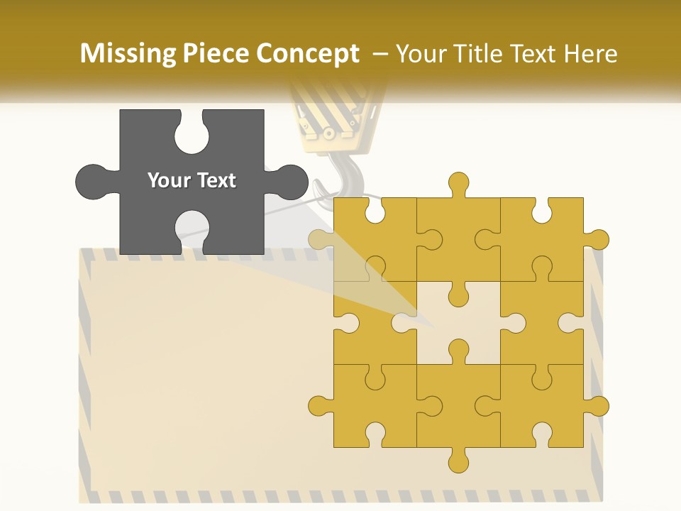 Construction Clear Yellow PowerPoint Template