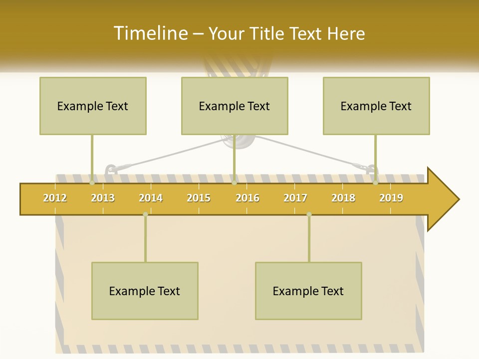 Construction Clear Yellow PowerPoint Template