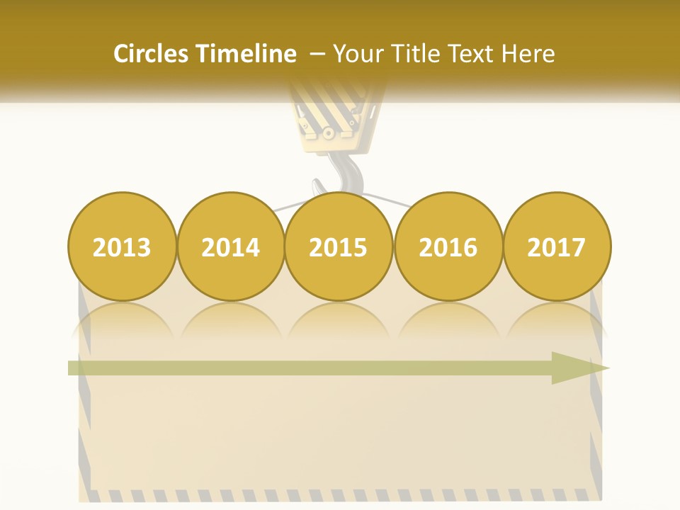 Construction Clear Yellow PowerPoint Template