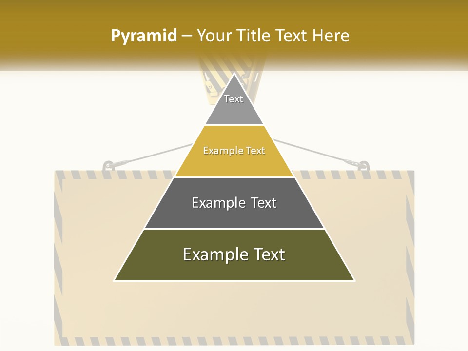Construction Clear Yellow PowerPoint Template