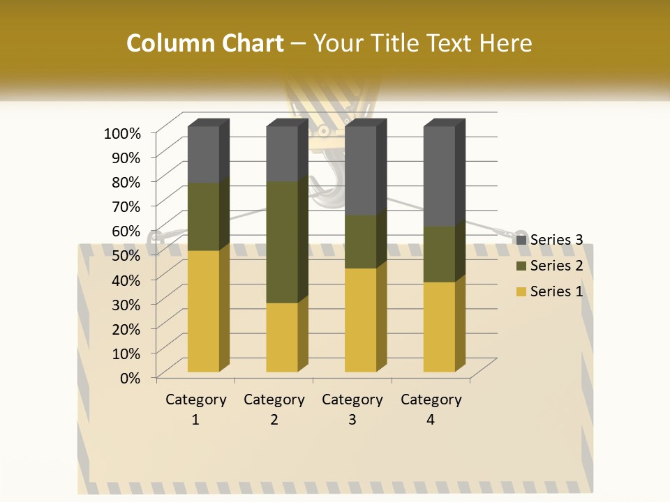 Construction Clear Yellow PowerPoint Template