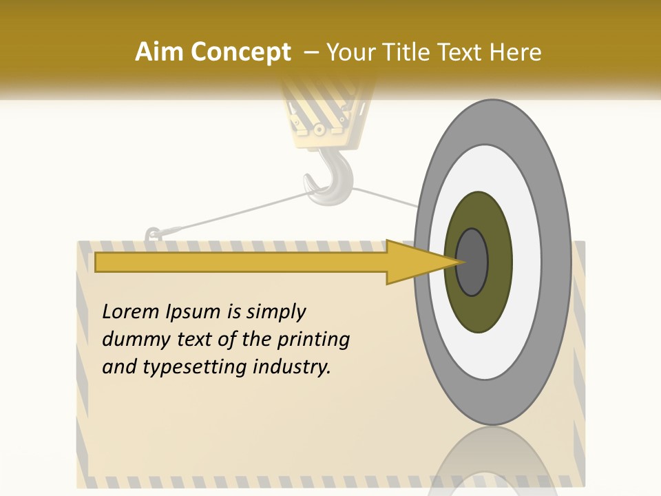 Construction Clear Yellow PowerPoint Template