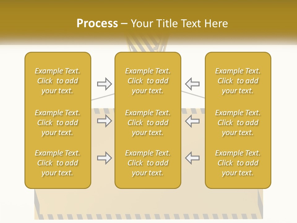 Construction Clear Yellow PowerPoint Template